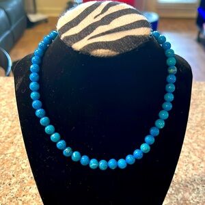 Vintage beaded turquoise necklace